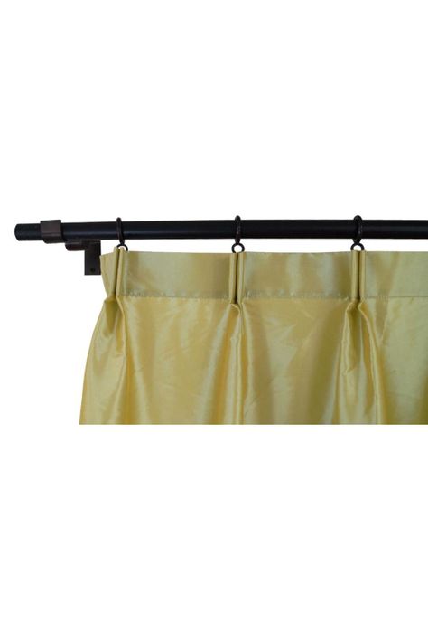 Cortina Silky Pinzas 160x230 cm - Bronce-1
