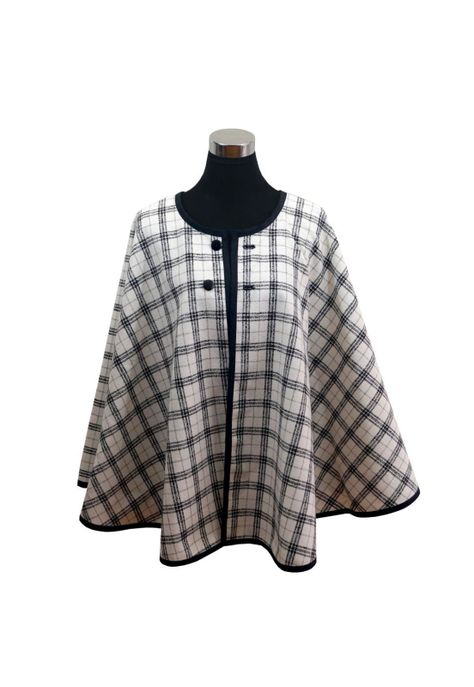 Capa Unisex Lana 100% - Negro-0
