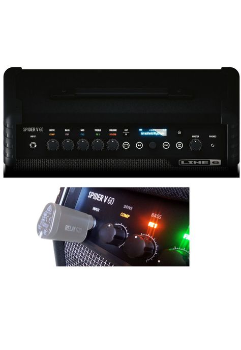 Amplificador Combo Guitarra Line 6 Spider V60 MkII-2