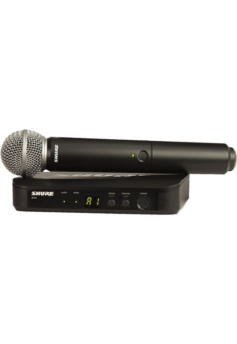 Microfono Inalambrico de mano Shure BLX24/SM58 GY-0
