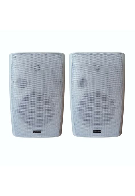 Parlantes Ambientales Tecshow DOME W8 Blanco (par)-0