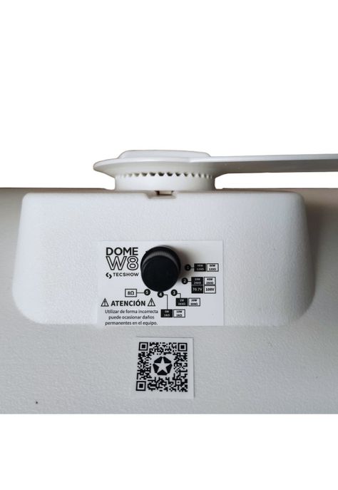 Parlantes Ambientales Tecshow DOME W8 Blanco (par)-3
