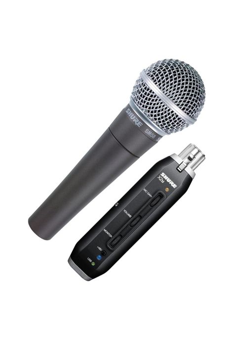 Set microfono vocal con adaptador USB Shure SM58-X2U-0