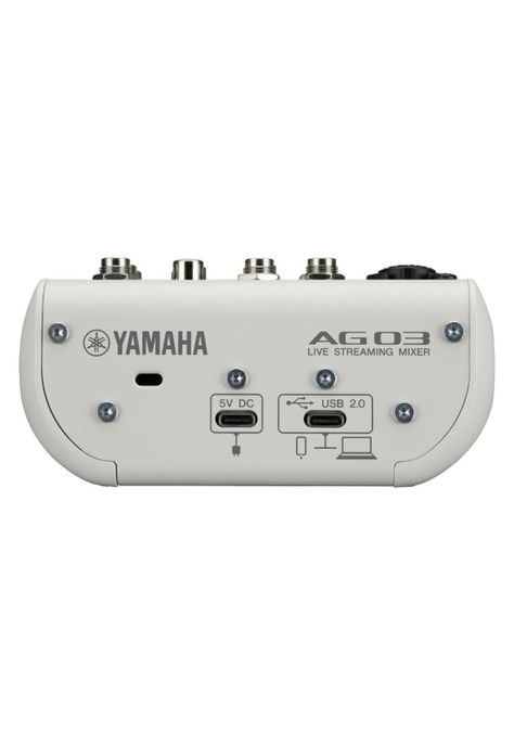 Mixer para streaming Yamaha AG03 MK2 White-2