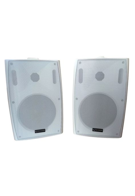 Parlantes Ambientales Tecshow DOME W6.5 Blanco (par)-0