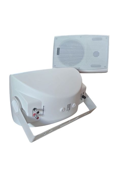 Parlantes Ambientales Tecshow DOME W6.5 Blanco (par)-3