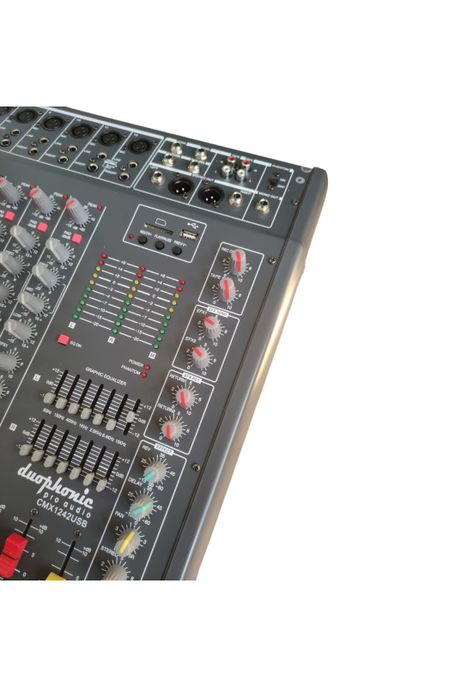 Mixer Analogo de 12 canales Duophonic CMX-1242USB-2