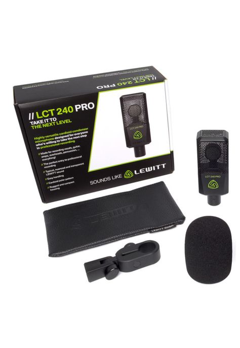 Microfono Condensador Lewitt LCT 240 PRO BLK-3