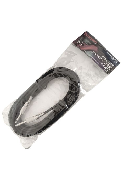 Cable de Instrumento 6 metros Scorpion C-200 Black-0