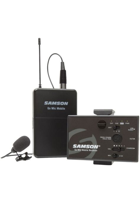 Sistema Inalambrico Lavalier Samson Go Mic Mobile-0