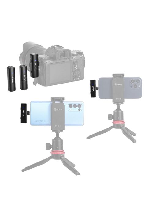 Sistema de microfono inalambrico doble Boya BOYALINK-5