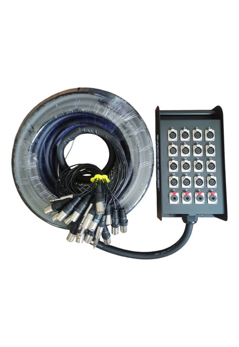 Multipar de 16 x 4 canales 25 mts TRS Mekse 16425-0
