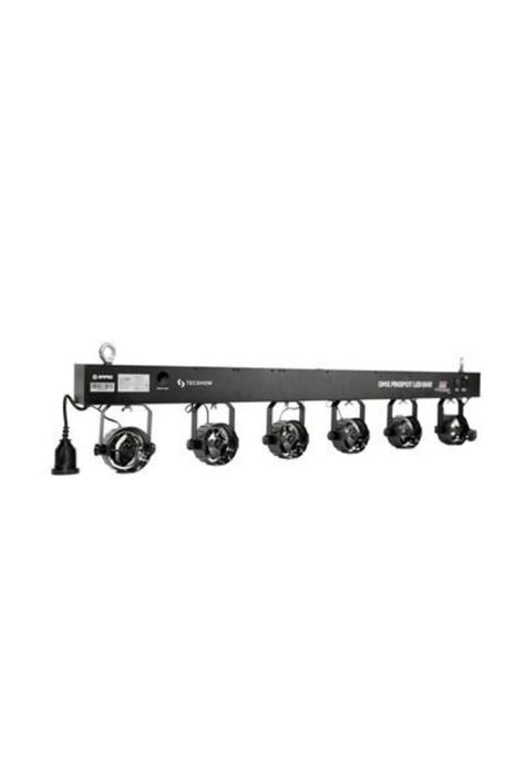 Barra Iluminacion Tecshow DMX Pinspot LED Bar-1