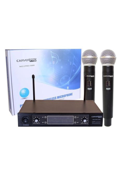 Sistema Dual Inalambrico de Mano CarverPro NEO CPMU-5000-0