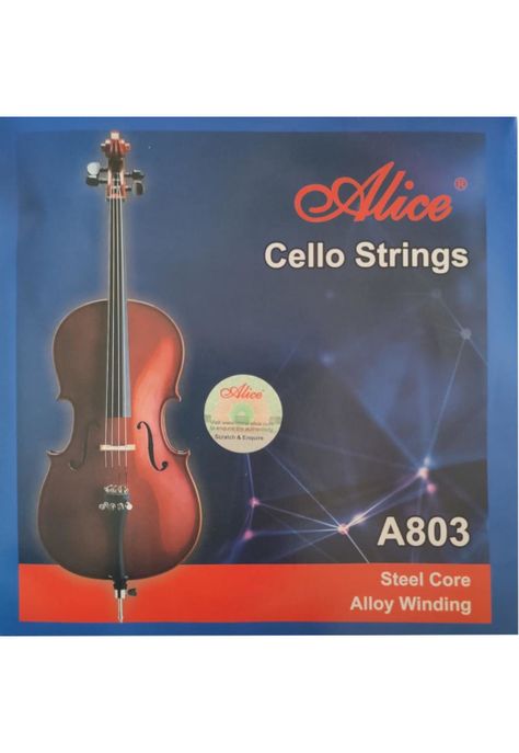 Set de cuerdas para violonchelo Alice A803-0