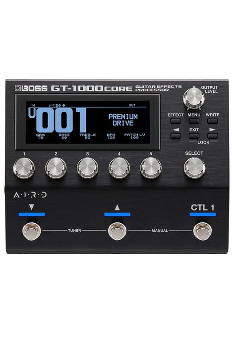 Pedalera de Efectos Boss GT-1000 Core-0