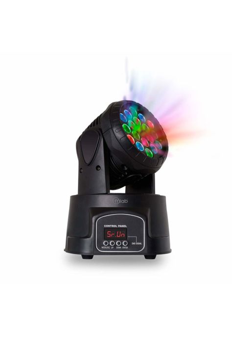 Efecto LED móvil con cabeza giratorio Mlab Wash Moving-1
