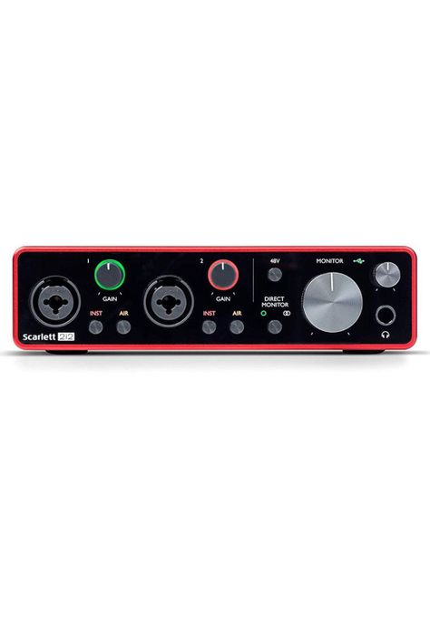 Interfaz Focusrite Scarlett 2i2 3rd. Gen-2