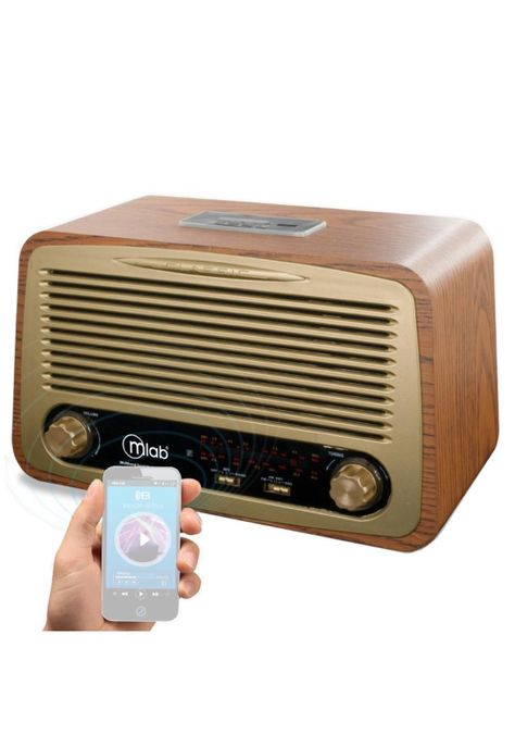 Radio Portatil Multimedia Vintage Mlab 07808-1