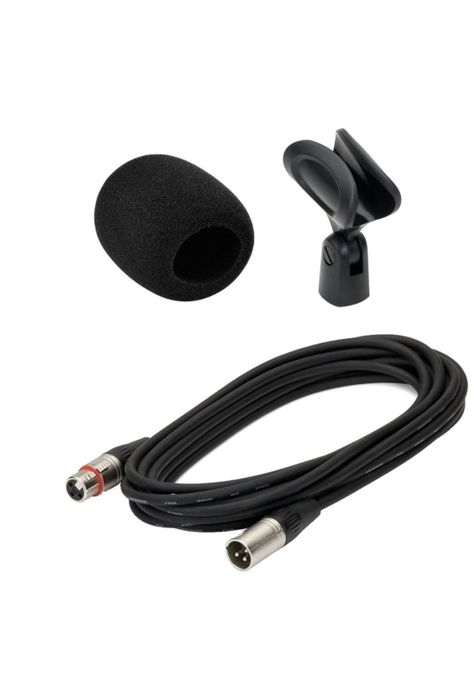 Pack de Accesorios Microfono Samson MK5 Stand BK-2