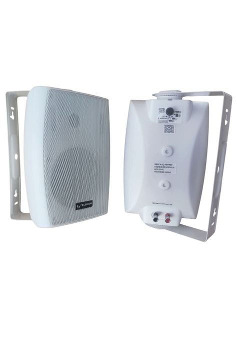 Parlantes Ambientales Tecshow DOME W5 Blanco (par)-1