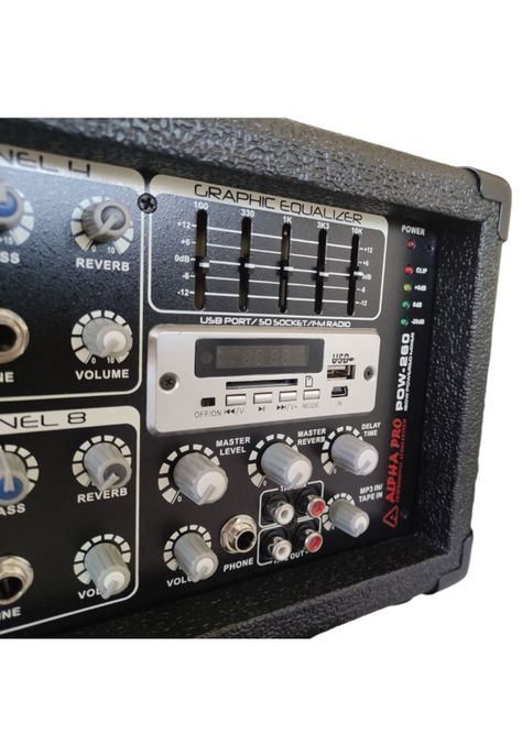 Cabezal Amplificado Alpha Pro POW-260-2