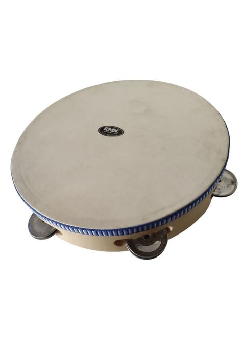 Pandereta de madera 10 pulgadas RMX PA-99 azul-0