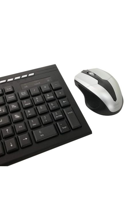 Kit Combo Teclado y Mouse Inalámbrico Mlab Slim 8500X-1