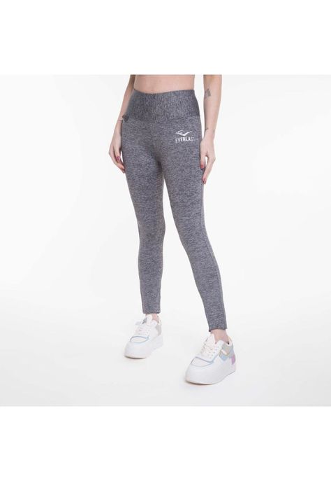 Legging Long Basic Charcoal-0