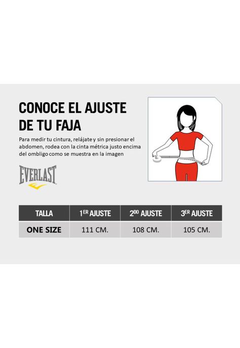 Faja Abdominal Ajustable Compress Everlast-4