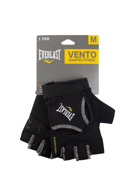 Guantes Fitness Vento Negro/Gris Mujer Everlast-0