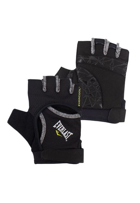 Guantes Fitness Vento Negro/Gris Mujer Everlast-1