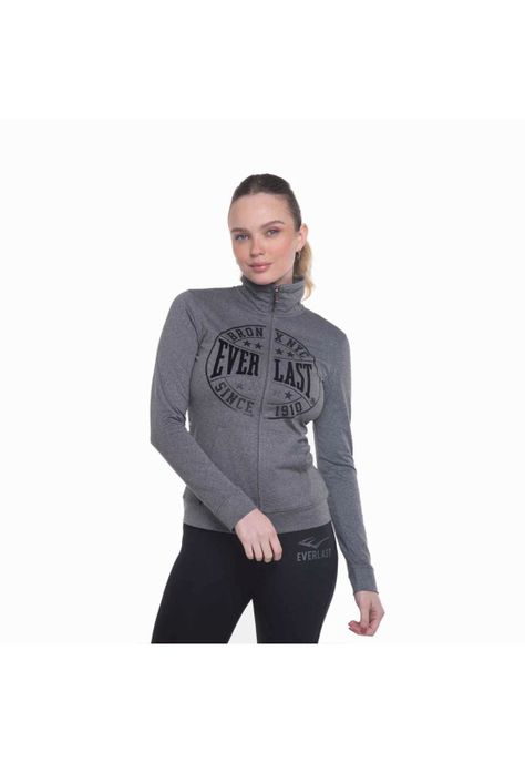 Chaqueta Basic Two Charcoal Everlast-0