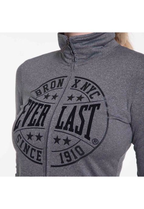 Chaqueta Basic Two Charcoal Everlast-2