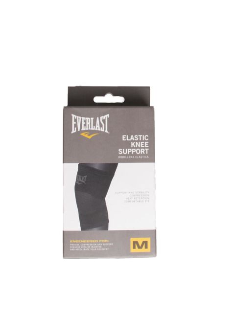 Rodillera Elasticada Negro Everlast-3