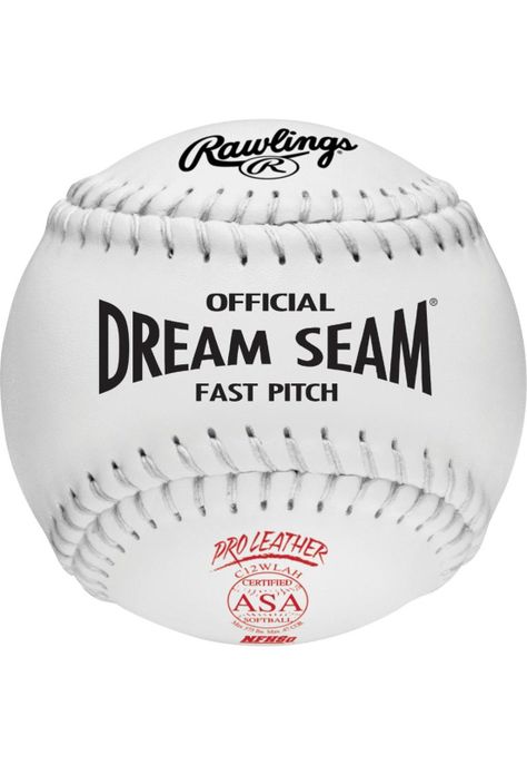 Pelota De Softball Fastpitch ASA NFHS 12"(UN) Rawlings-0