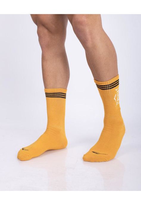 Tripack Calcetines Roma Amarillo-Negro-Gris Everlast-0