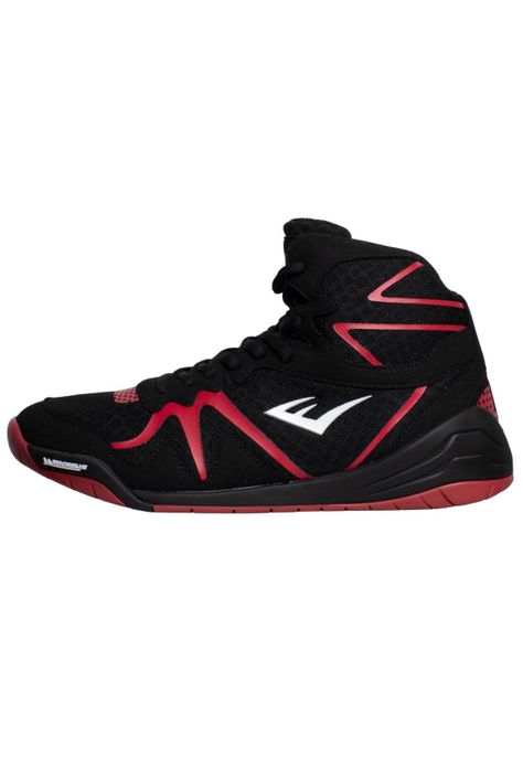 Zapatillas de Boxeo Everlast Pivt Low Top Negro/Rojo-0