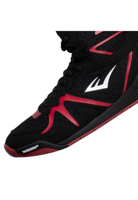 Zapatillas de Boxeo Everlast Pivt Low Top Negro/Rojo-2