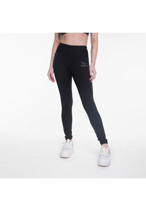 Legging Long Basic Negro Everlast-0