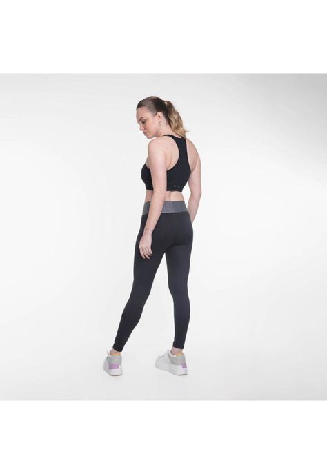 Legging Long Band Basic Two Negro Everlast-1