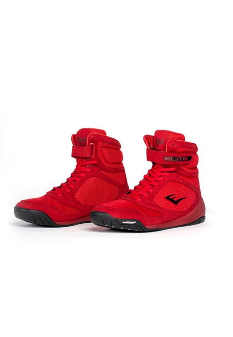 Zapatillas De Boxeo Everlast Elite Pro 2 Rojo-0