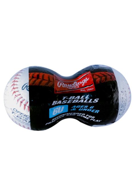 Pelota De Baseball T-Ball 6Ur (Bipack) Rawlings-0