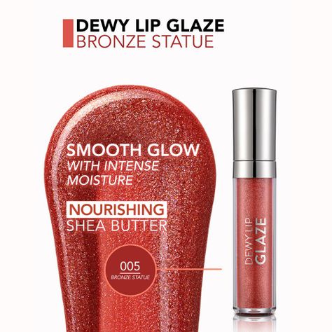 Brillo Labial Dewy Lip Glaze Bronze Statue-3