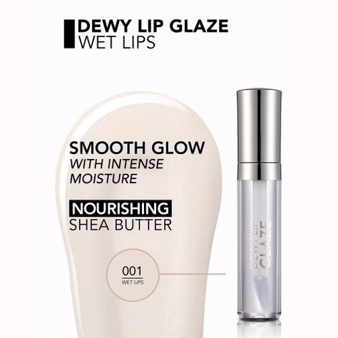 Brillo Labial Dewy Lip Glaze Wet Lips-3