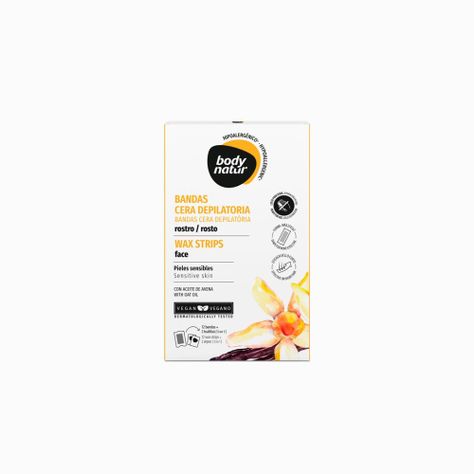 Bandas Cera Depilatoria Facial Piel Sensible-0