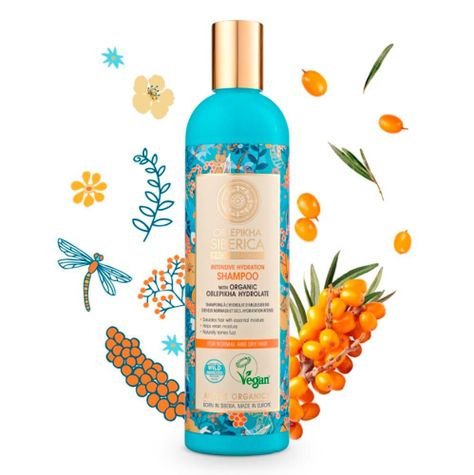 Shampoo Cabello Normal y Seco Organic Oblepikha 400 ml-5