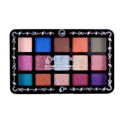 Paleta sombras de ojos Tri-Element Dia 15 tonos-3