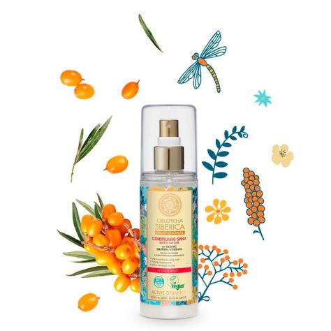 Leave-in Organic Oblepikha Hydrolate 125 ml-1