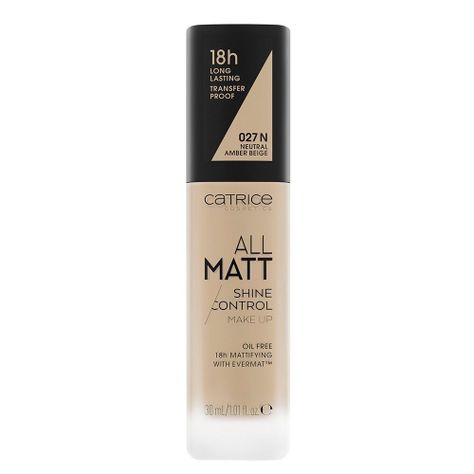 Base De Maquillaje All Matt Shine Control Neutral Amber Beig-0